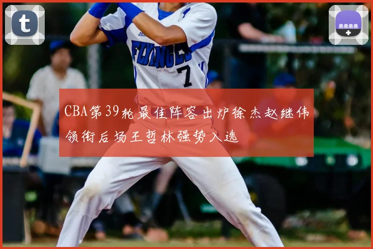 CBA第39轮最佳阵容出炉徐杰赵继伟领衔后场王哲林强势入选